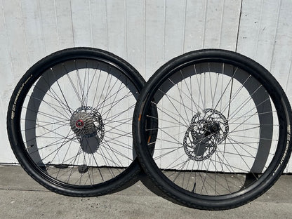 Gravel DISC Quick Release Wheelset - 8 Spd