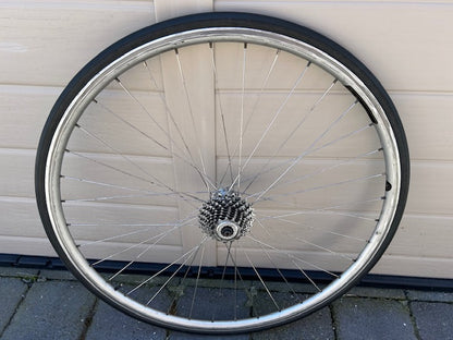 Campagnolo alloy clincher Rear Wheel - 9 Spd