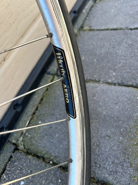Campagnolo alloy clincher Rear Wheel - 9 Spd