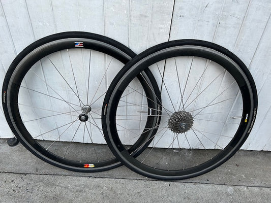 Zipp VcLc 50mm Carbon Clincher Wheelset - 10 Spd