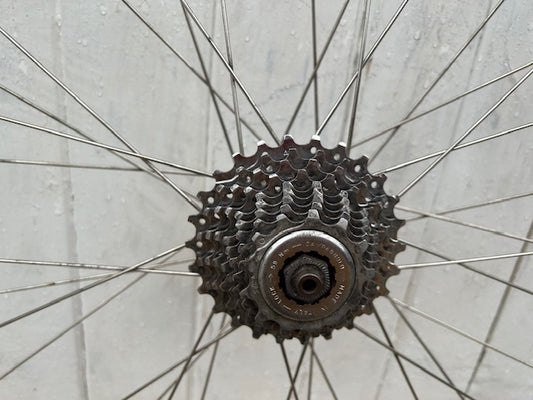 Campagnolo Velocity Aero alloy clincher Rear Wheel - 9 Spd