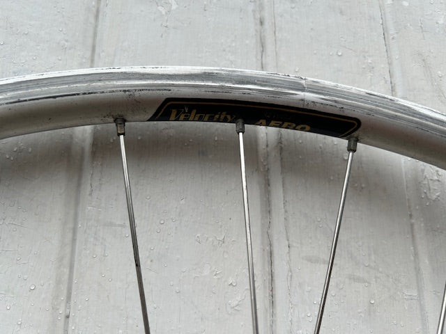 Campagnolo Velocity Aero alloy clincher Rear Wheel - 9 Spd