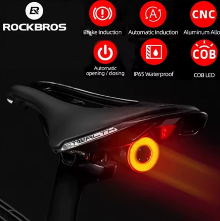 RockBros Q5 Cycling Rear USB Smart light (NEW)