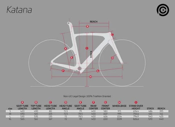 Ceepo Katana DISC FRAMESET 2023 - Medium - Frameset Only (NEW)