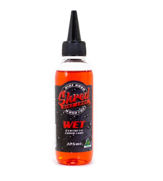 Shred Wet Chain Lube 125ml