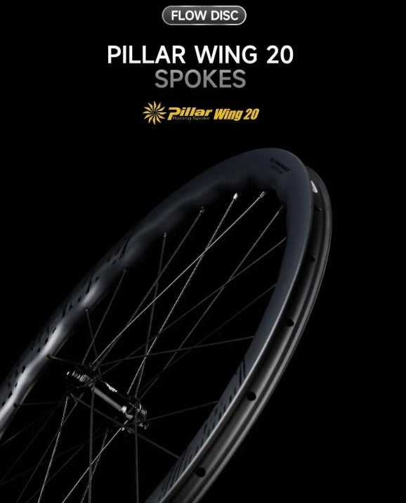 Elitewheels FLOW Carbon Clincher DISC Wheelset - 11 Speed