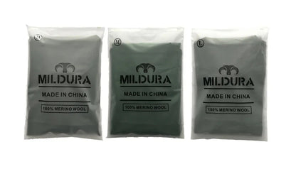 Merino Wool Long Sleeve Base Layer - MILDURA (NEW)