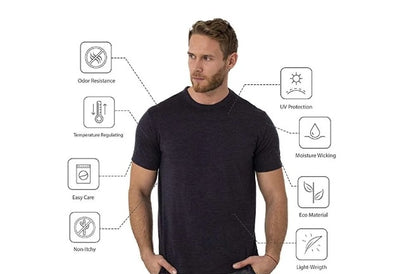 Superfine Merino Wool T-Shirt Base Layer Shirt (NEW)